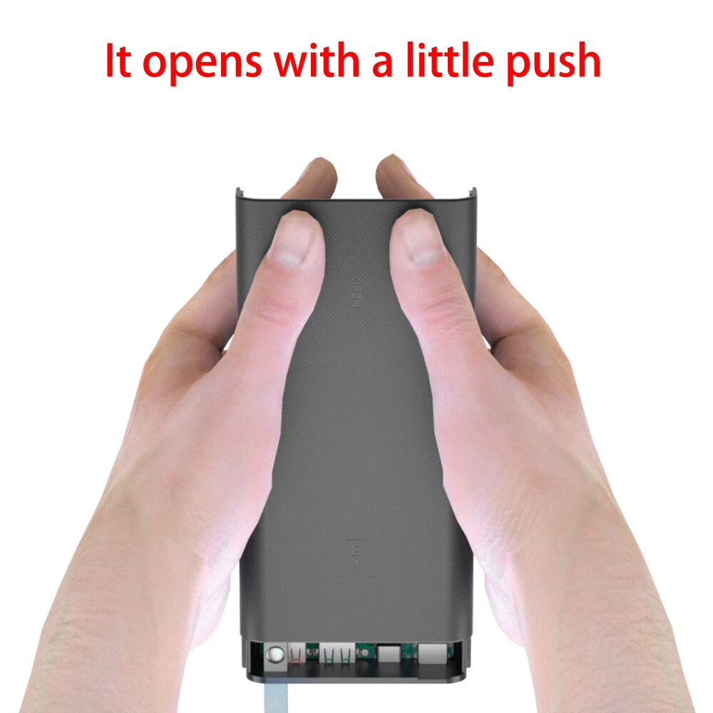 Portable 18650 Power Bank DIY Case No Welding Needed