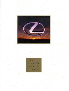 Lexus 1992 Dealer Brochure