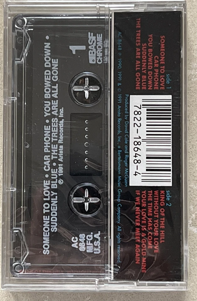 Brand New Factory Sealed Roger McGuinn - Cassette - Back From Rio - Image 3 of 4