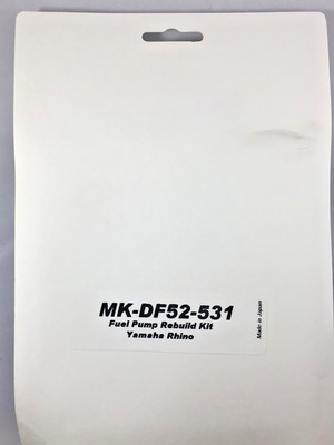 Yamaha Rhino 450, 660 Genuine Mikuni Fuel Pump Rebuild Kit MK-DF52-531