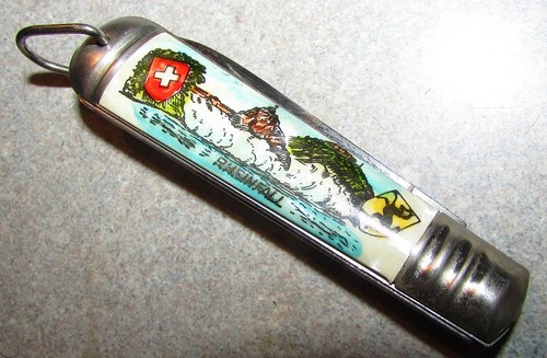 Vintage Rheinfall Rhine Falls, Switzerland Pocket Knife - Swiss - Picture 1 of 5