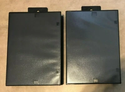 Lot 2 NEW Sega Genesis Empty Replacement Game Cases Blank Clamshell USA seller