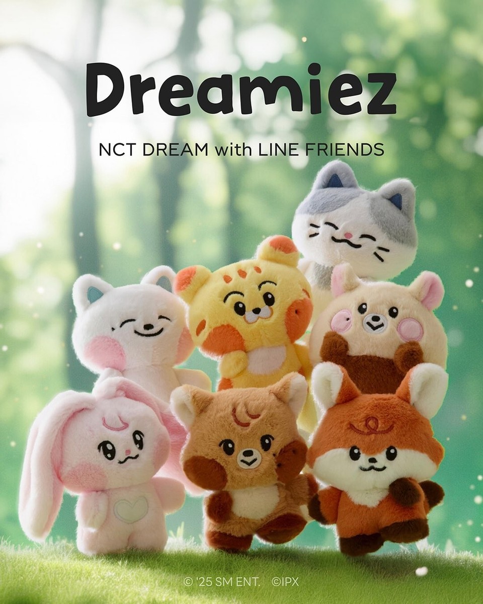 In Stock) NCT DREAM with LINE FRIENDS [ Dreamiez PLUSH w/ ID