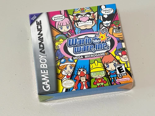 New! WarioWare, Inc. Mega Microgame$! (Game Boy Advance) Factory Sealed! MINT!