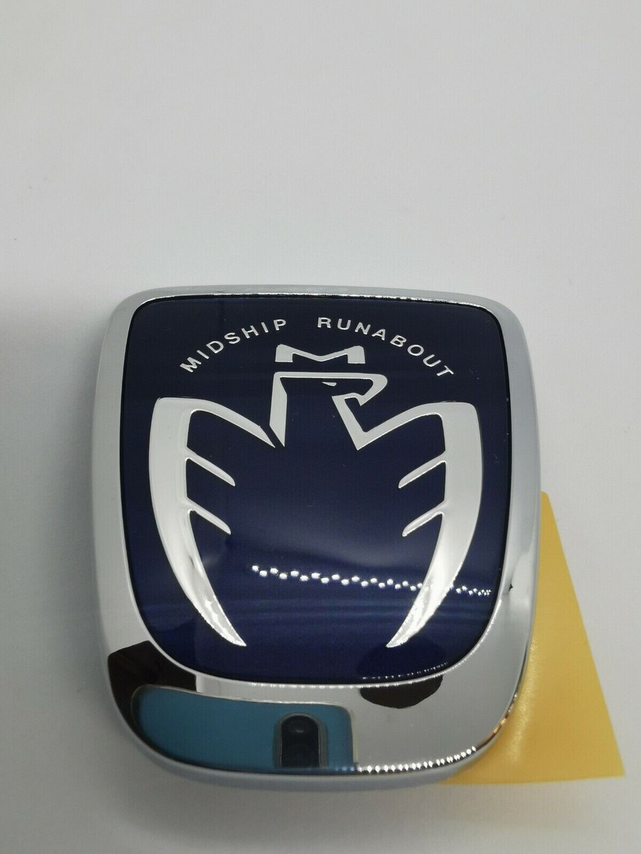 for toyota mr 2 emblem spyder midship runabout dark blue badge