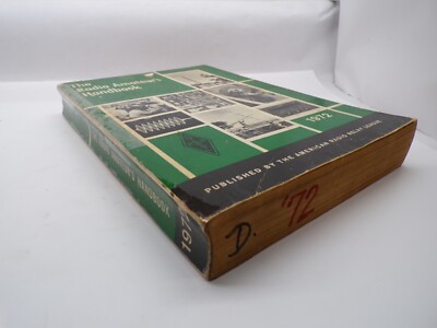 The Radio Amateur's Handbook 49th Edition Vintage 1972 ARRL Soft