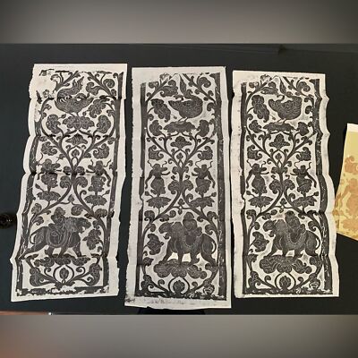  Vintage Rubbings From The Forest of the Tablet