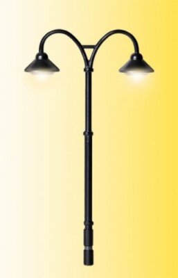 Viessmann 6109 Ho Scale Double Lamppost for Baden Baden Station Height 74 mm