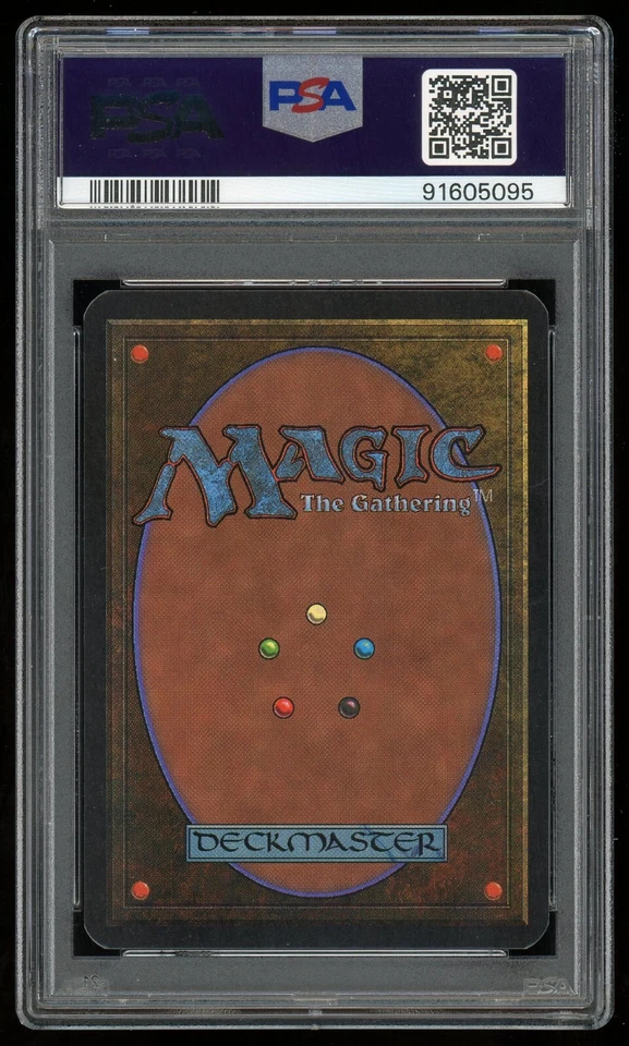 1993 MTG Magic the Gathering Card Alpha Plains Version 1 PSA 9 TCG - Image 2 of 2