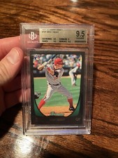 2011 Bowman Draft Mike Trout BGS 9.5 Gem Mint RC Rookie Card