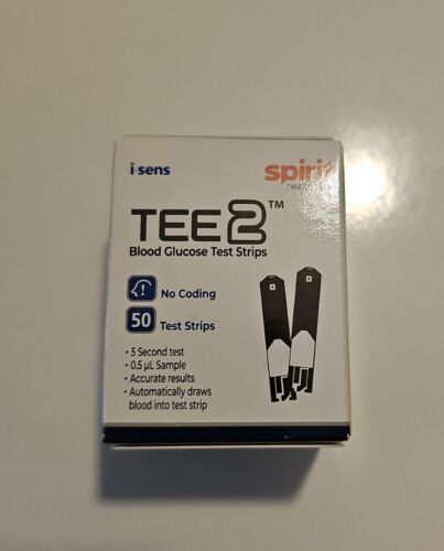 Spirit Tee2 Blood Glucose Diabetic Test Strips  - Picture 1 of 1