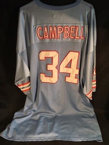 earl campbell oilers jersey
