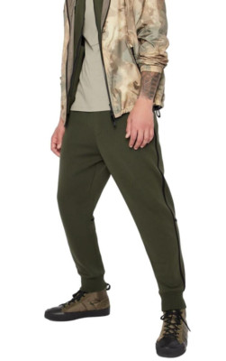 ARMANI EXCHANGE Men's Sz S Green COTTON BLEND JOGGER PANTS  6LZPFD ZJ5NZ