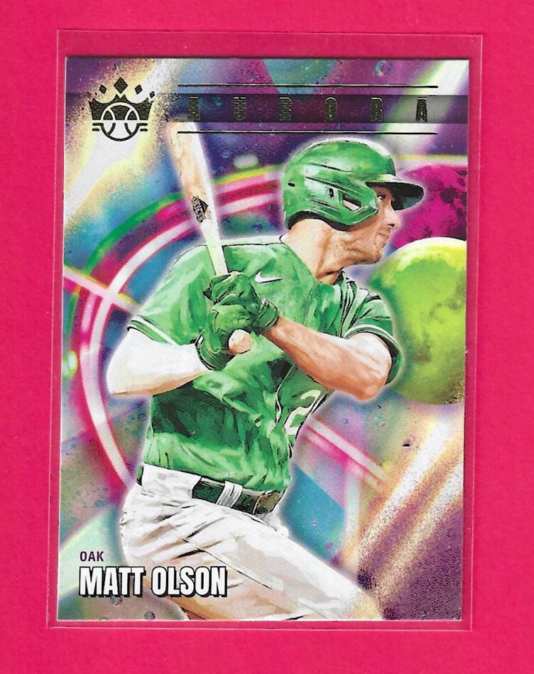 2022 Diamond Kings Aurora Matt Olson Athletics Braves #AU7