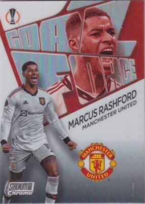Topps Chrome Stadium Club CL 22/23 Nr. GF-MR Marcus Rashford Goal Force