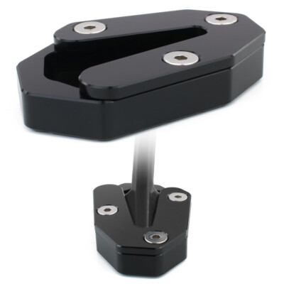 Kickstand Shoe Stand Enlarger Plate Pad Fit For Yamaha TDM900 2002-2010