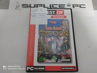 Monopoly Tycoon - Games PC - Imcompatible Windows 10