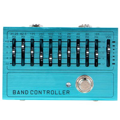 Controller Equalizer 10Band EQ Pedal for Guitar Bass True Bypass