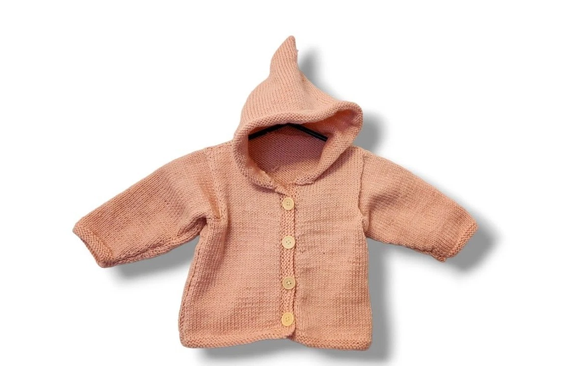 Baby girl shop hooded cardigan