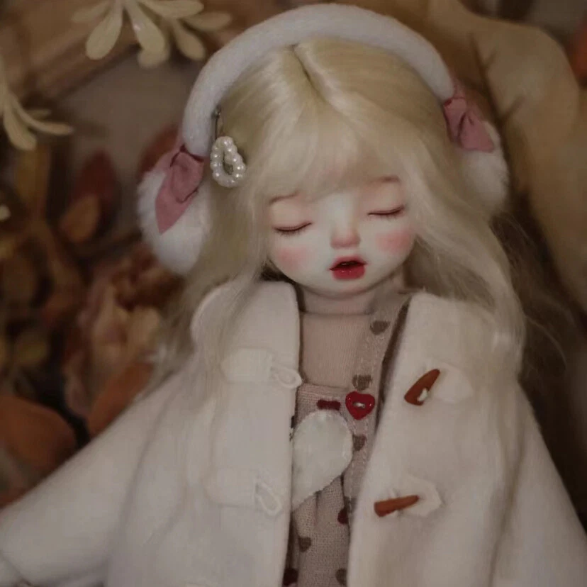 Muñeca 1/6 BJD Niña Carol Desnuda Bola Articulada Resina Muñecas Dormir Bebé Maquillaje Facial Foto 2 de 4