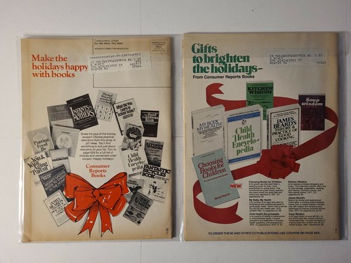 2 Vintage 1980s Consumer Reports Magazines w/ Walkman / Camera / Gadget Covers - Picture 6 of 6