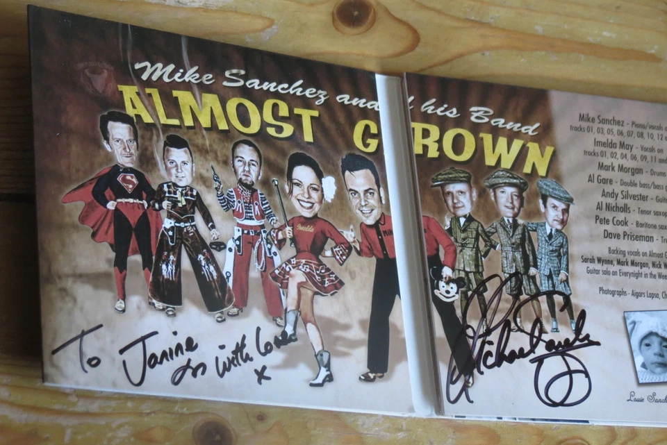 SIGNED CD - Mike SANCHEZ ft. Imelda May - Almost Grown (2012) - Image 3 of 4