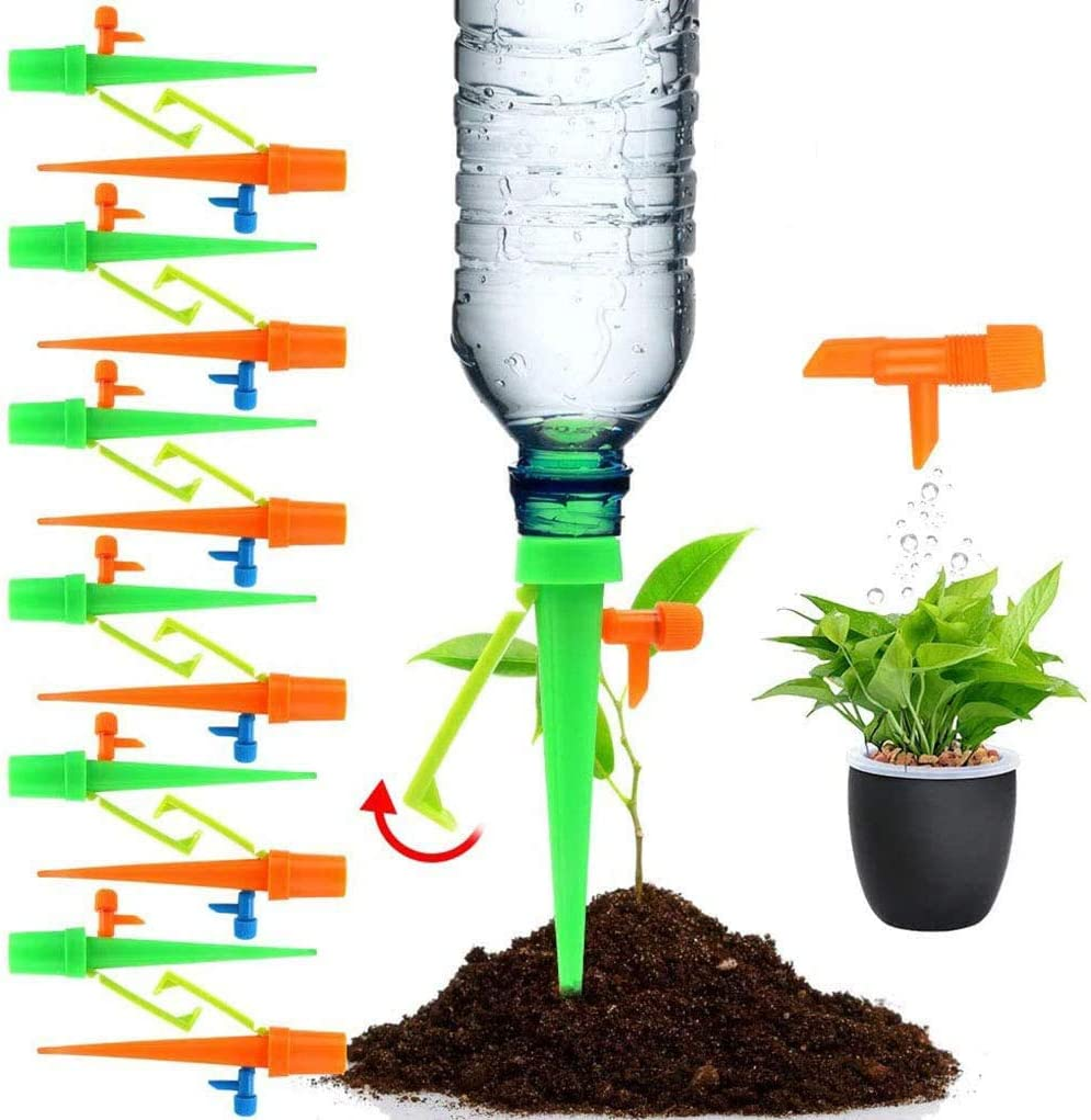 Kit di irrigazione a goccia da pezzi irrigatori automatici per piante sistema irrigazione dispositivo irrigazione velocità regolabile per piante vaso | Leroy Merlin