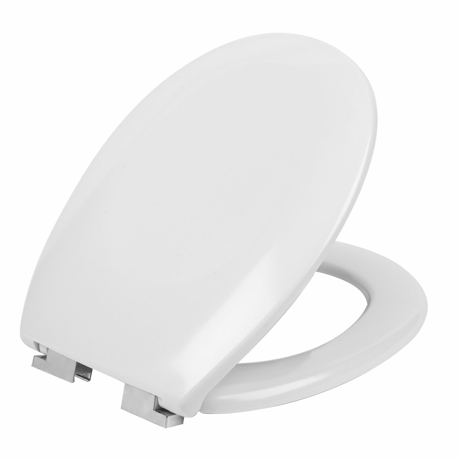 Beldray Duroplast Toilet Seat Bathroom WC Easy Fit Soft Close White