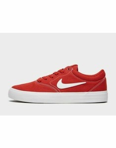 nike sb charge white and red