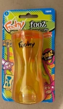 NEW Foohy Pencil Sharpener Lava Lamp Yellow Orange Vintage Rare Fooz Action