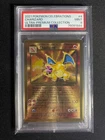 2021 Pokemon Celebrations 25th ANNIVERSARY Charizard Gold Metal #4 PSA 9 MINT