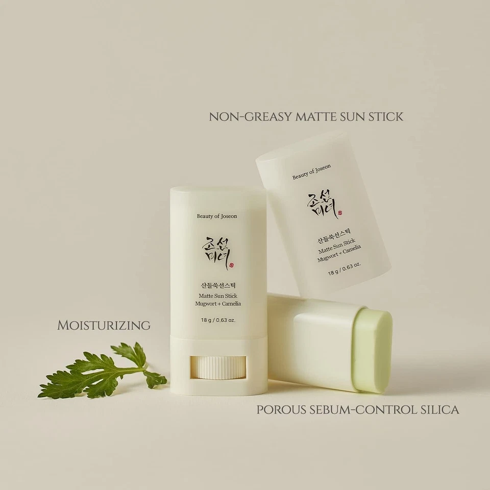 Beauty of Joseon Matte Sun Stick Mugwort + Camelia SPF50+ PA++++ 18g - Image 2 of 2