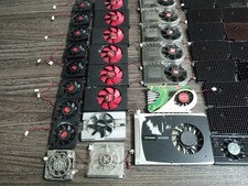 Bulk Lot ATI Radeon Cooling Fans Heatsinks For Graphics Cards - FREE SHIPPING