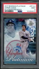 Aaron Judge Rookie Card 2017 Bowman Platinum Presence #Pp-Aj PSA 9