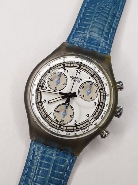 Swatch Chrono Ice Cube SCM402 - funziona - 37mm