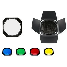 Barn Door Reflector Honeycomb Grid 4 Color for 18cm Standard Reflector for5964