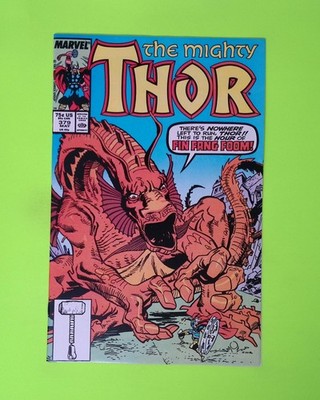 Thor #379 Vol. 1 1987 Marvel Comics 1st App High Grade Comic Book X225-4