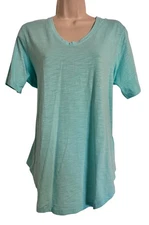 Tasc longline T Size Large Joyful Blue Activewear NWT $58