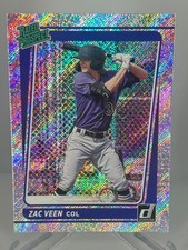 2020 Donruss Shimmer Foil Zac Veen Rookie RC