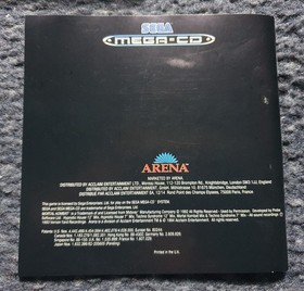 sega mega cd mortal kombat (pal) complete