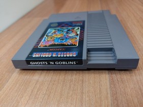 MINTY BOX CIB Hangtab Ghosts 'N Goblins complete in nintendo nes lot VERY CLEAN