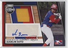 2022 Panini Elite Extra Edition Juarlin Soto #DMS-JS Auto 03j5