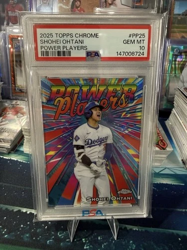 2025 Topps Chrome - Power Players Shohei Ohtani #PP-25 PSA 10