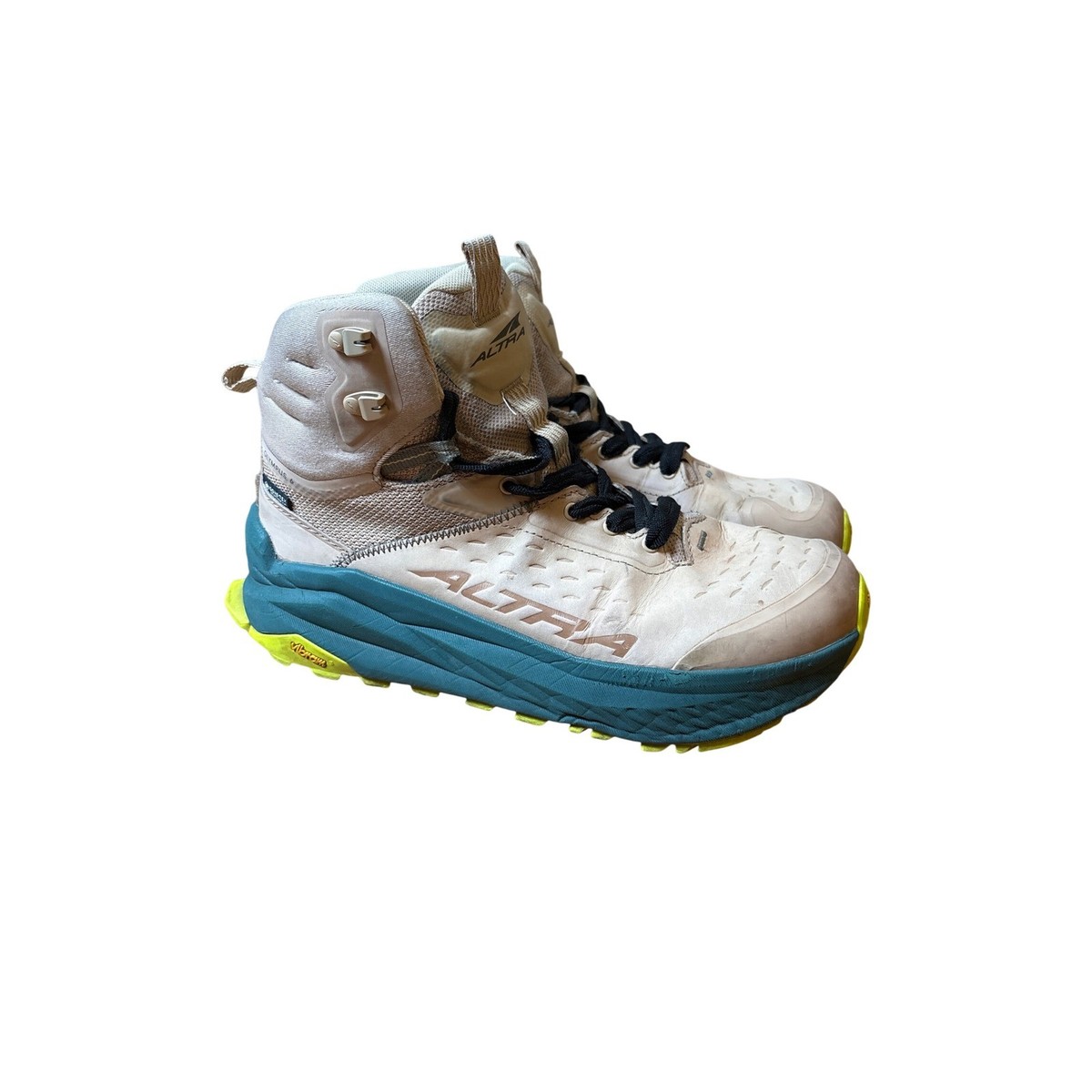 Altra Olympus 6 Hike Mid GTX Mens Tan Teal Hiking Boots SIZE 9.5