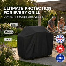 XS-XXXL Heavy Duty BBQ Cover Waterproof Barbecue Grill Gas Protector Outdoor