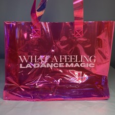 LADM Dance Magic Tote Bag Pink Shimmer Reflective Hologram LA Convention Comp