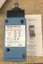 HONEYWELL LSD7L MICROSWITCH HEAVY DUTY LIMIT SWITCH 10A 600V-NIB