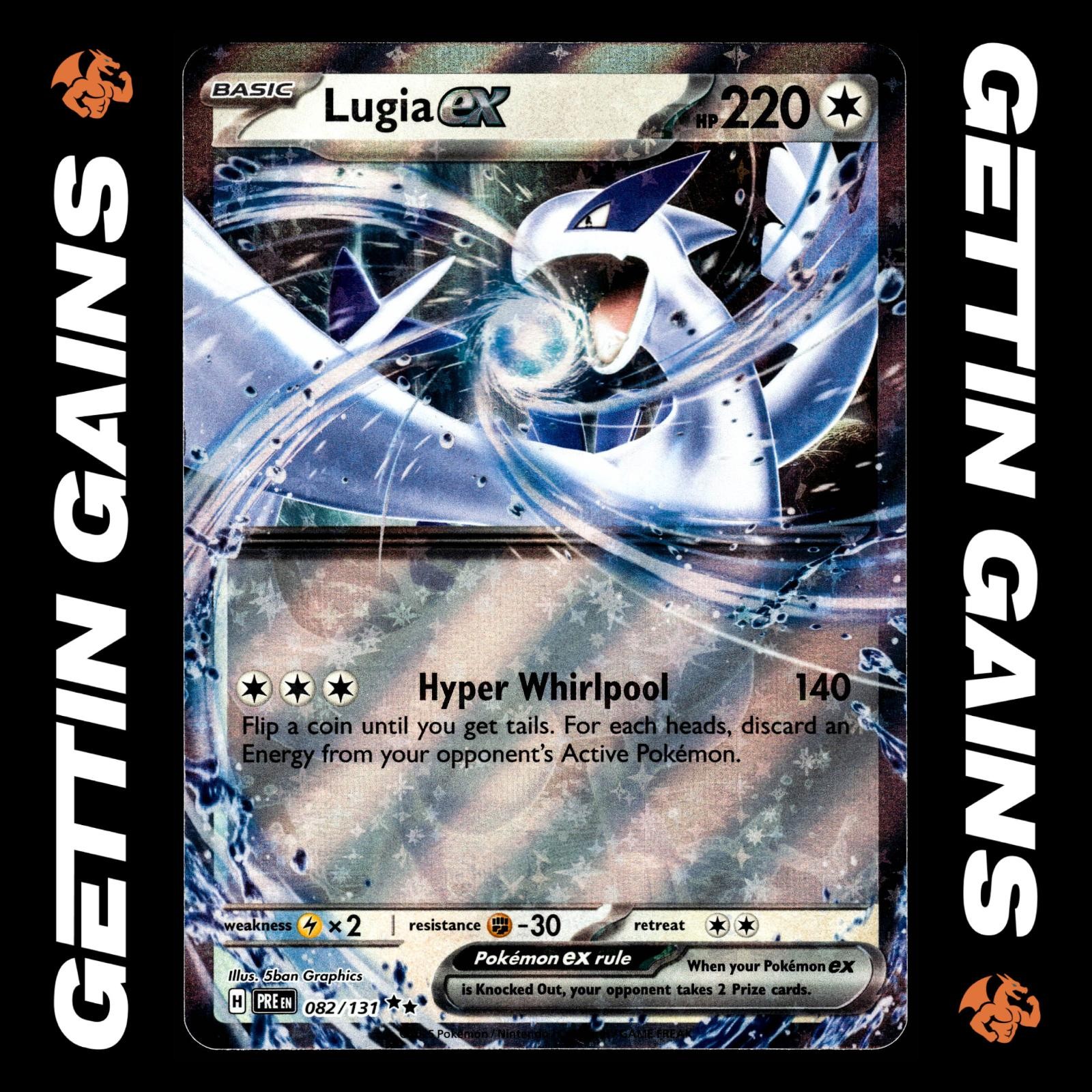 pokemon lugia double card The God of the Sea Have some more Johto for you brought out this Neo Genesis GEM with a swirl (swipe to the video) Happy # Mint / near mint condition trading card Lugia ex 2025 Scarlet &