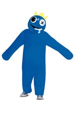 Brand New Rainbow Friends Deluxe Blue Child Costume