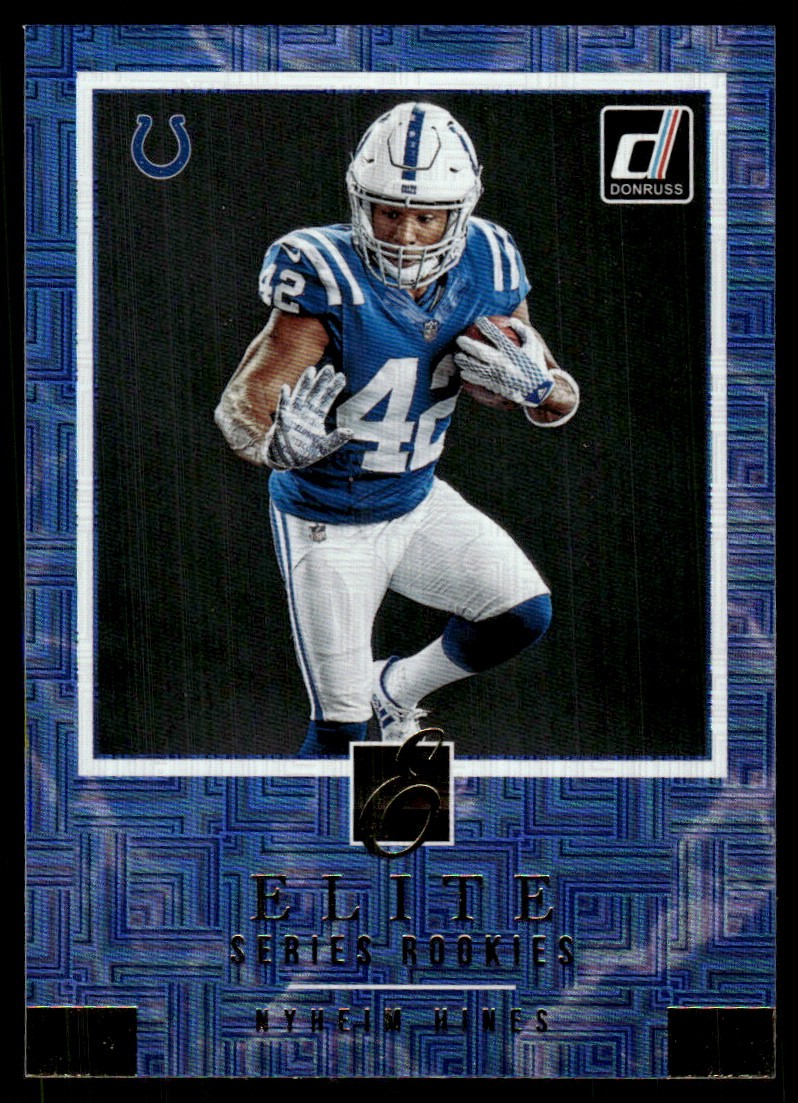 Nyheim Hines Panini Donruss the Elite Series Rookies #ESR27 Base